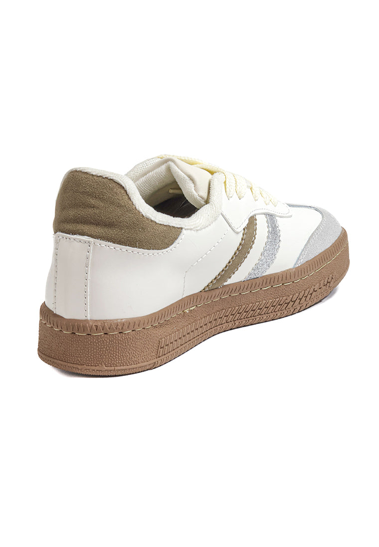 Tenis Mujer Origen Kim Blanco x Gris