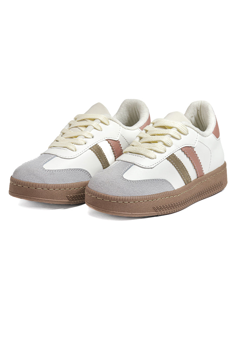 Tenis Mujer Origen Kim Blanco x Rosa