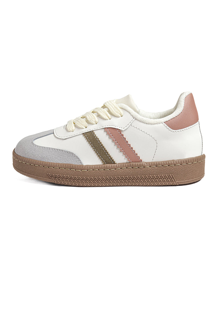 Tenis Mujer Origen Kim Blanco x Rosa