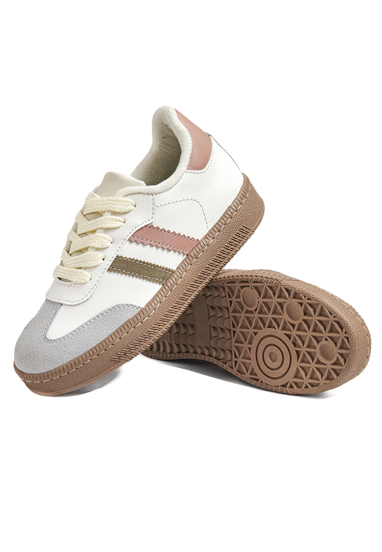 Tenis Mujer Origen Kim Blanco x Rosa