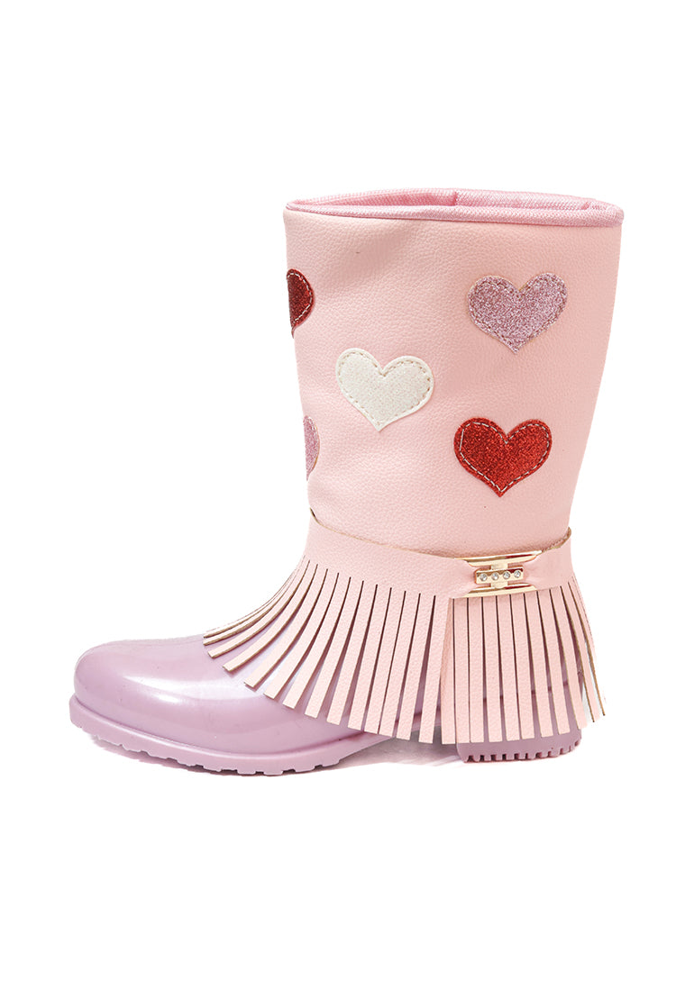 Botas Lluvia Niña Rosa Sofia Chrush