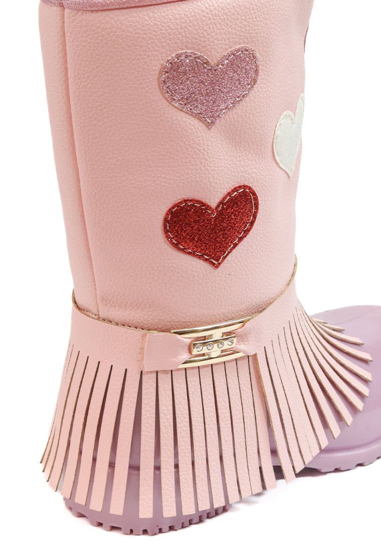 Botas Lluvia Niña Rosa Sofia Chrush